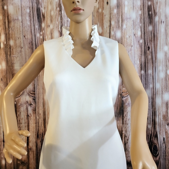 NWOT Calvin Klein Women's Sleeveless Fitted Cocktail Sheath Dress 6 - Picture 4 of 9